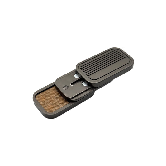 Front view of the Magnetic 3-Layer Fidget Slider showcasing its sleek, compact design and premium metal finish.​
