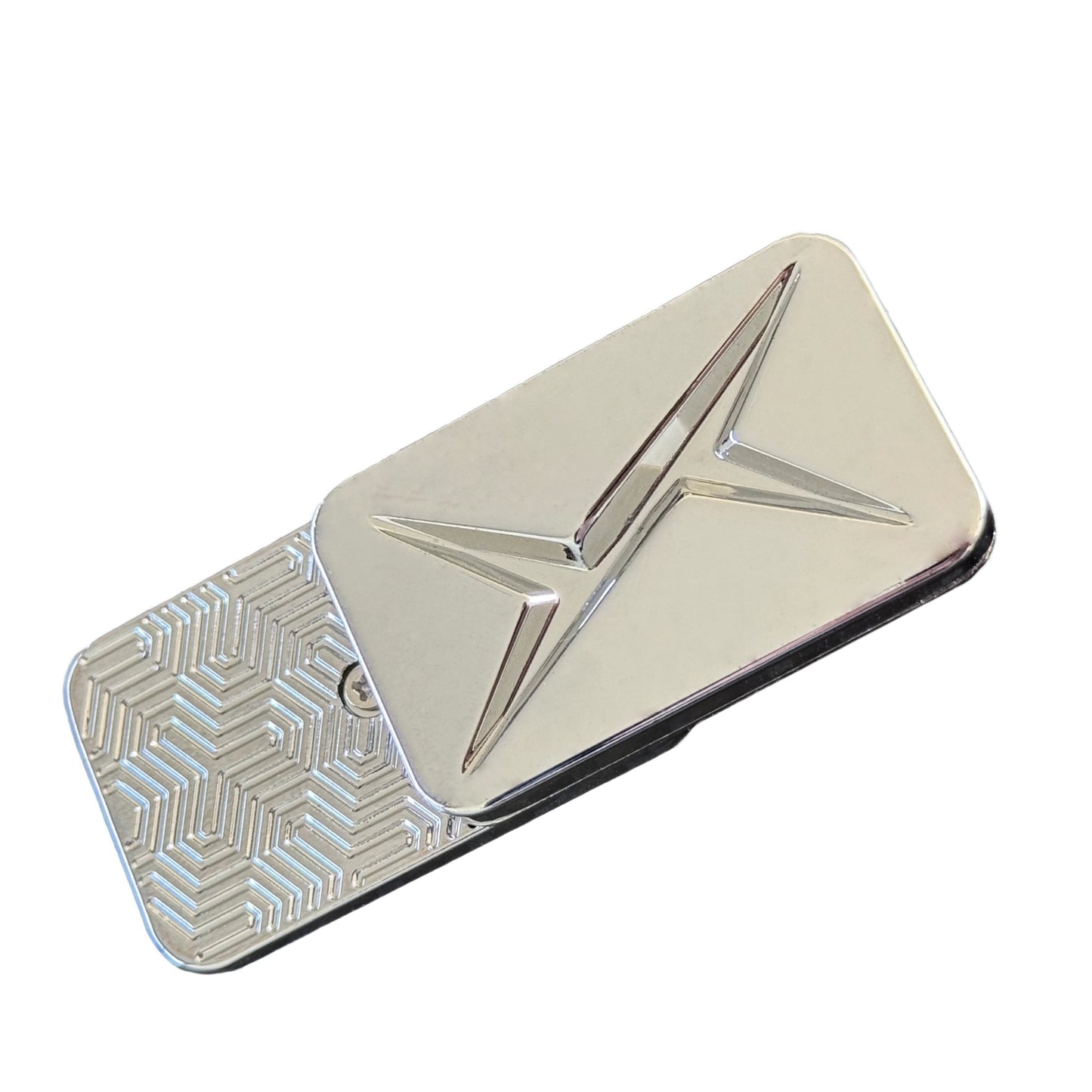 Play Button Slider – EDC Fidget Tool for Adults - Magnetic Multidirectional Slider for Stress Relief and Focus