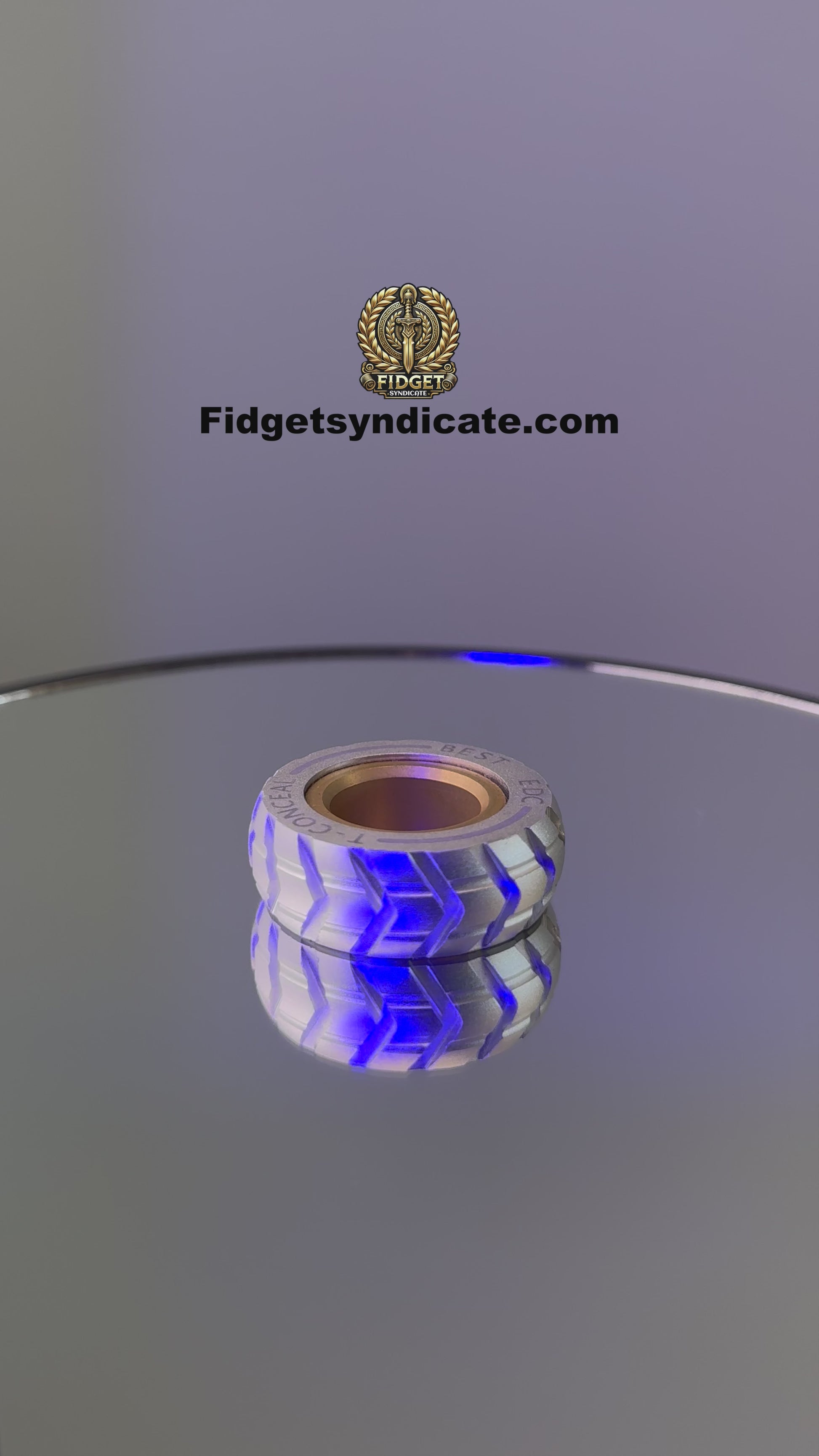 360-degree video view of the spinner, highlighting its rotation and magnetic stages.