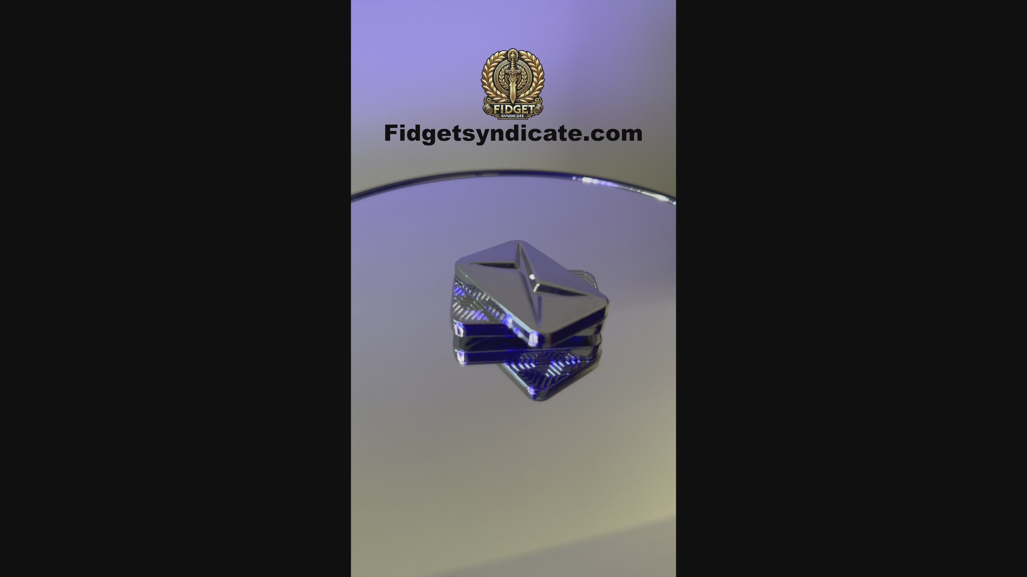 360-degree video view of the Play Button Slider in both expanded and collapsed positions, demonstrating its smooth sliding and flipping motions.
