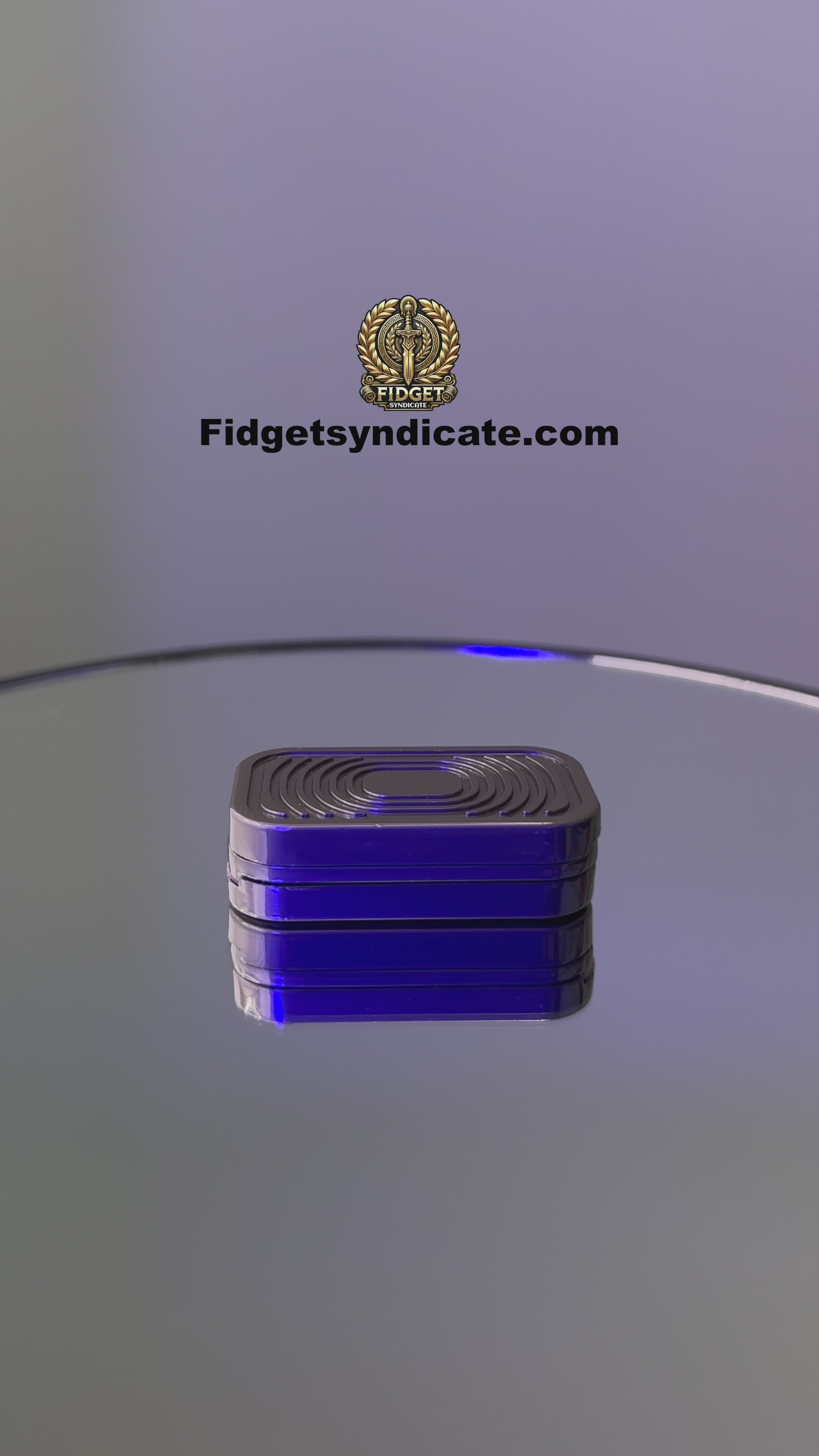 360-degree video demonstrating the smooth sliding motion and magnetic locking system of the Magnetic 3-Layer Fidget Slider.​